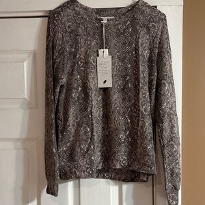 Workshop Republic Clothing Snake Print Sweatshirt